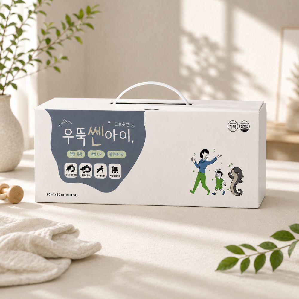우뚝쎈아이 어린이 우슬즙 닭발즙 우슬닭발즙 장어즙 미꾸라지즙 30포 이미지 6