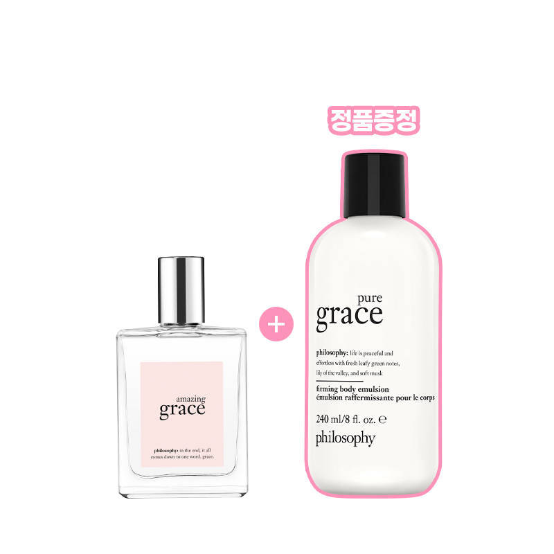 [필로소피] 어메이징 그레이스 오 드 뚜왈렛 60ml (+어메이징 그레이스 1.2ml & 화이트 파우치 증정) - 상세 이미지 2
