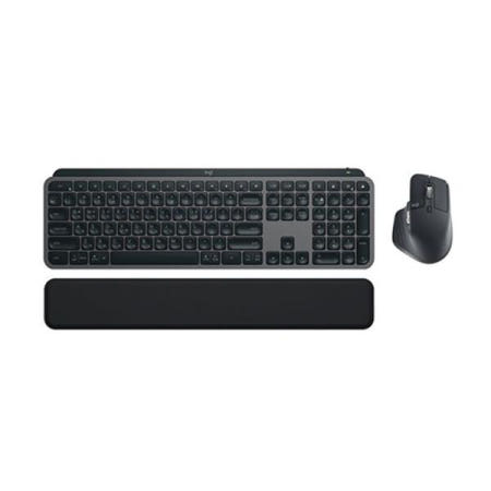 LOGITECH 무선 키보드 마우스 세트 MX Keys S Combo 블랙 Logitech