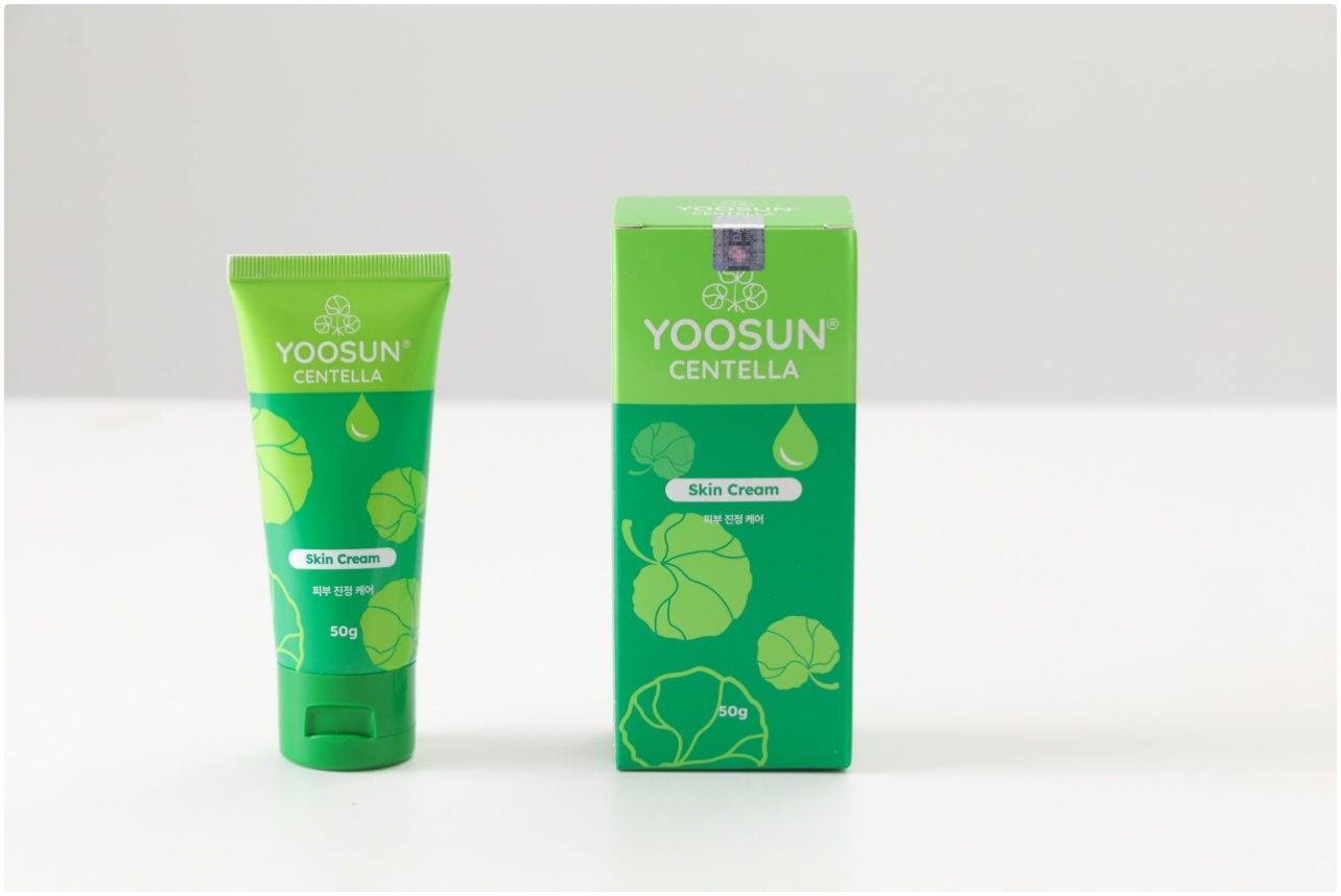 유순 센텔라 크림 Yoosun 50g 판테놀 시카 병풀 수분 보습 진정 약국템 - 상세 이미지 3