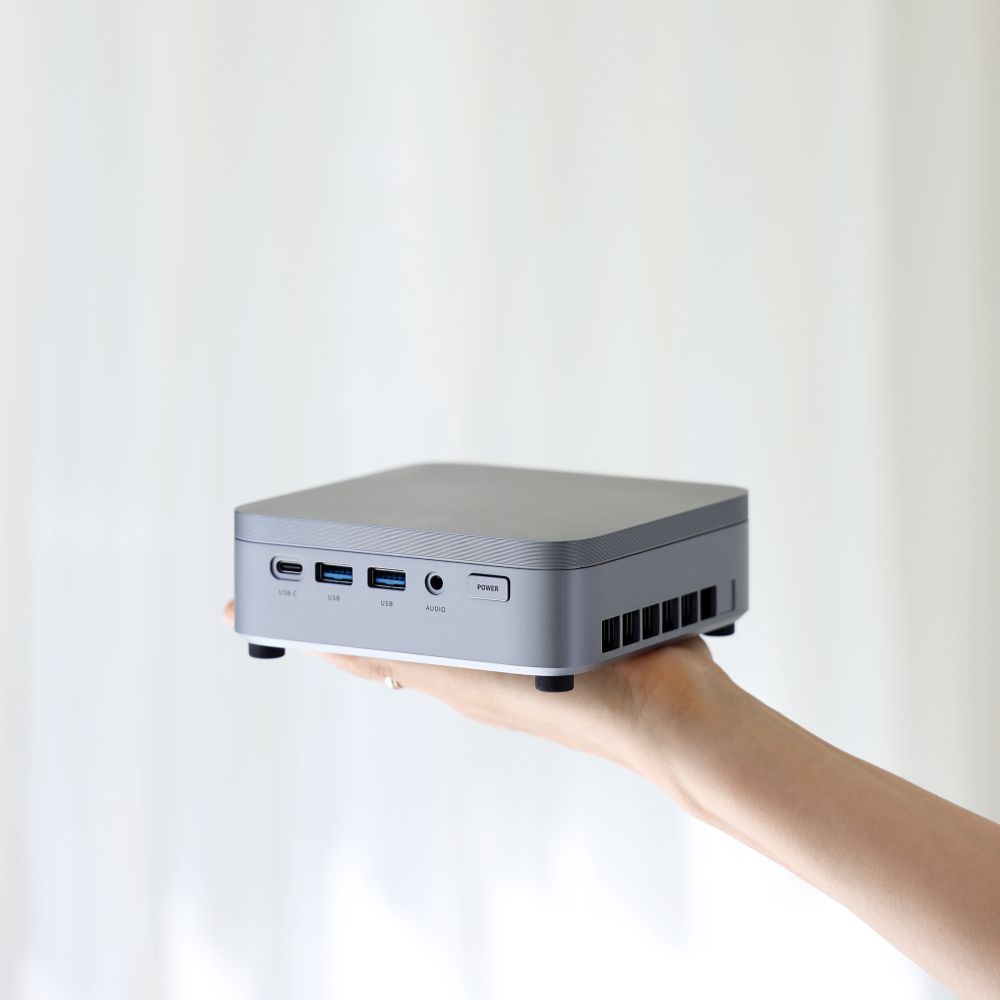 미니PC 고성능 소형 컴퓨터 주식용 데스크탑 사무용 본체 기업용 8GB, 256GB, 실버그레이 상품 이미지