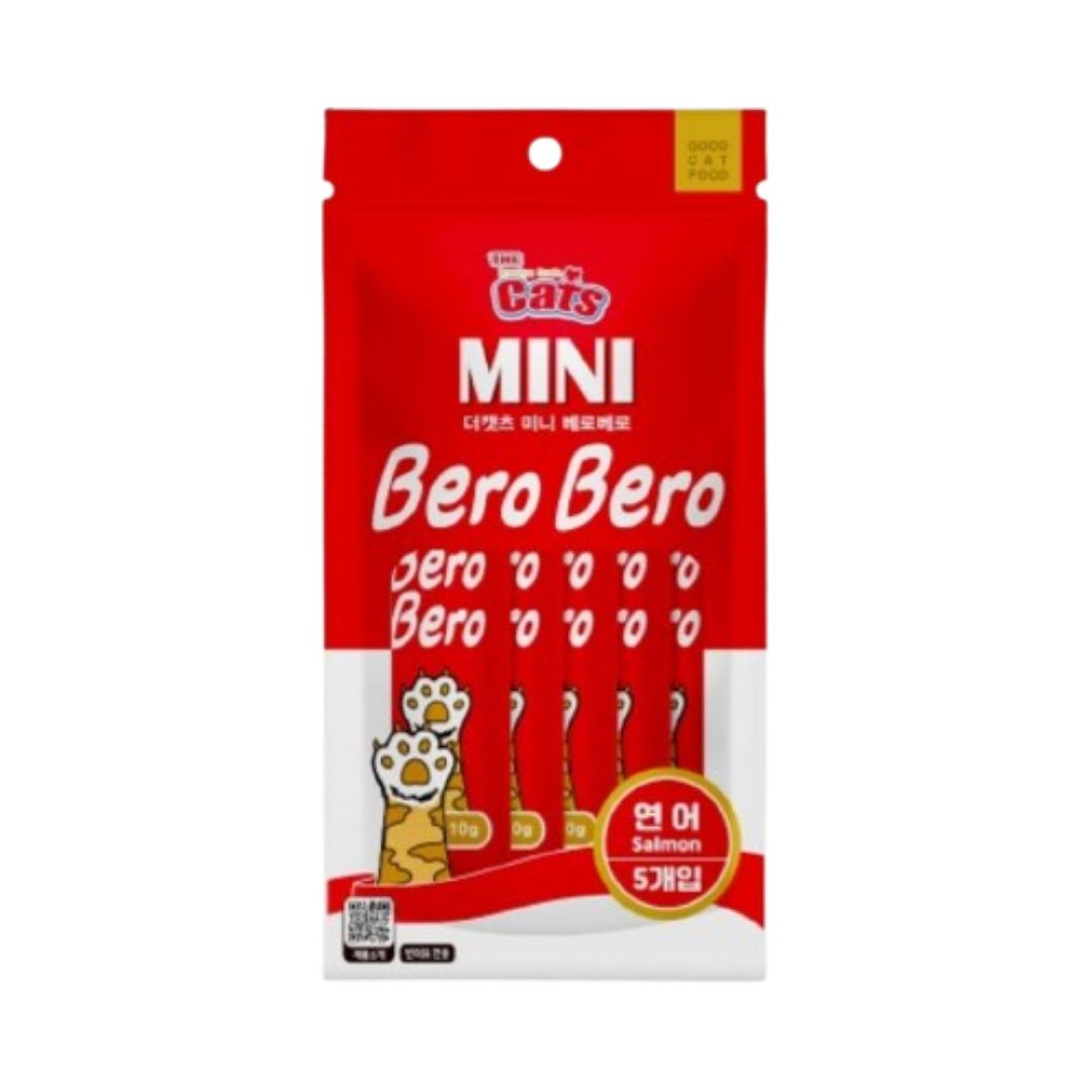 더캣츠 미니 베로베로 길냥이 길고양이 간식 연어, 50g, 1개 - 상세 이미지 2