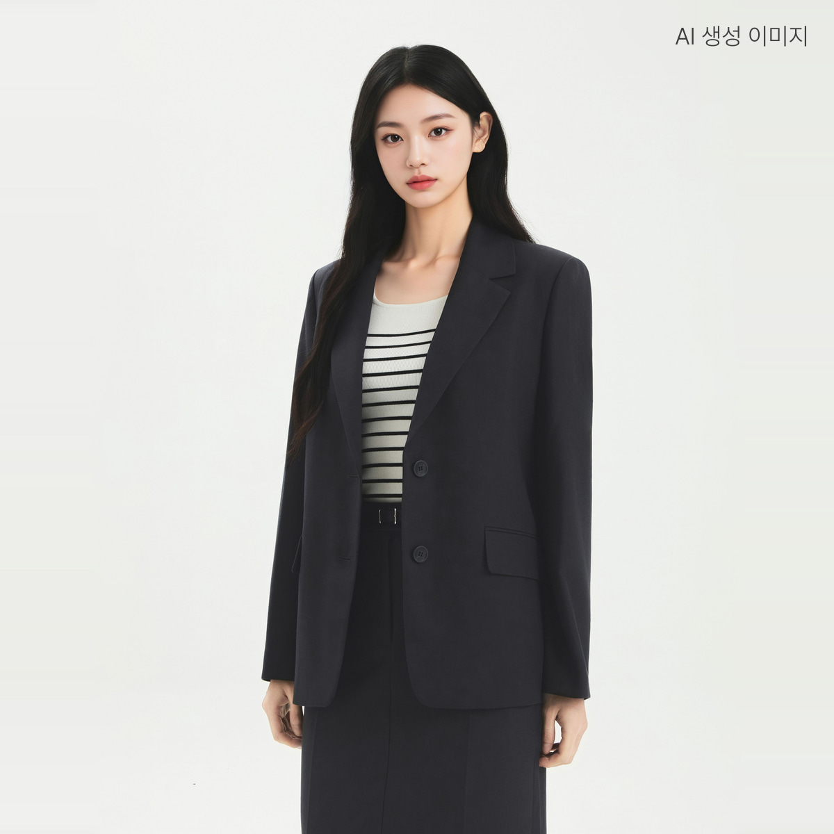 로엠 올데이 테일러드 자켓 (세트) RMJKG49A55 이미지 7