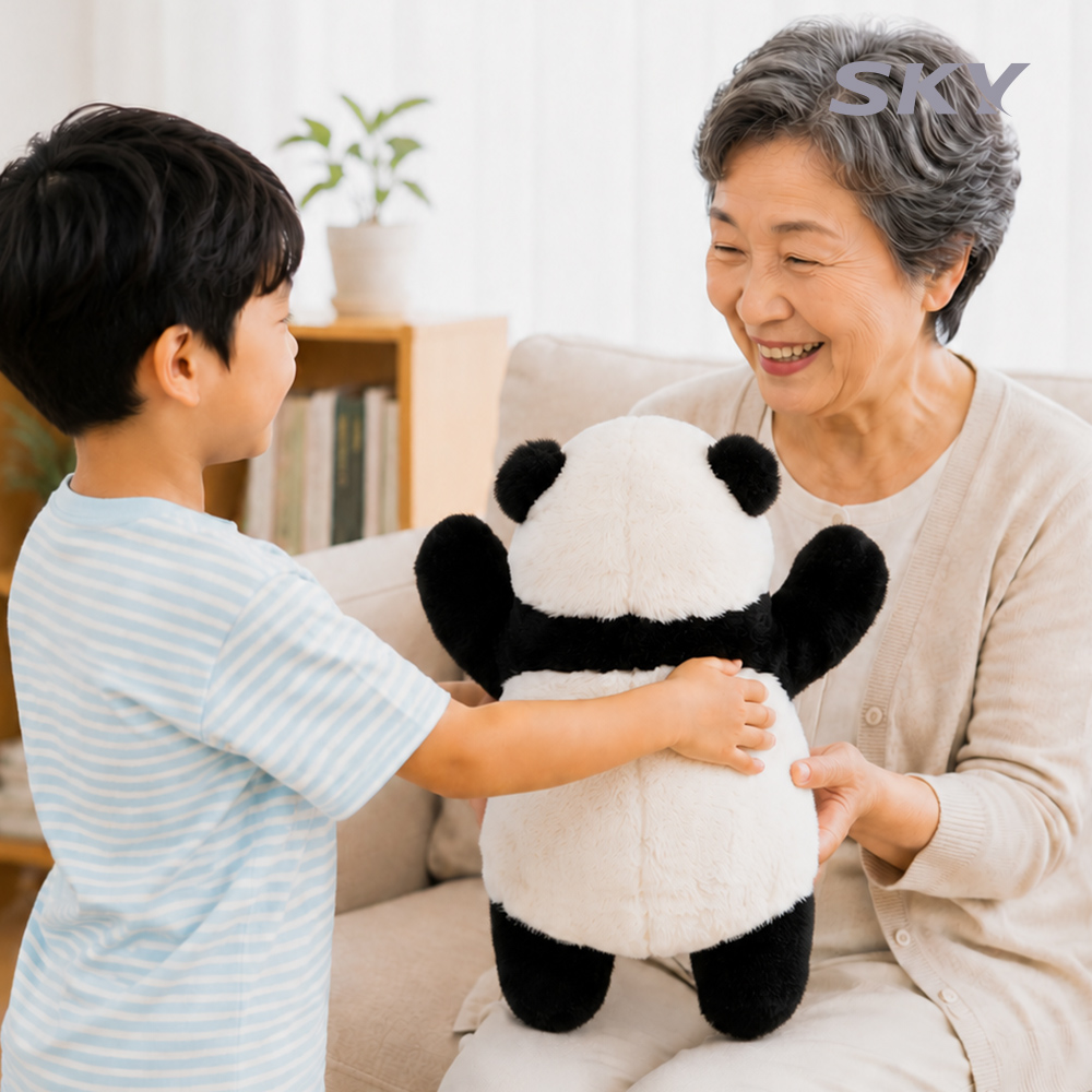 스카이 메이트 AI 판다 대화 인형 챗GPT 말하는 인형 - 상세 이미지 3