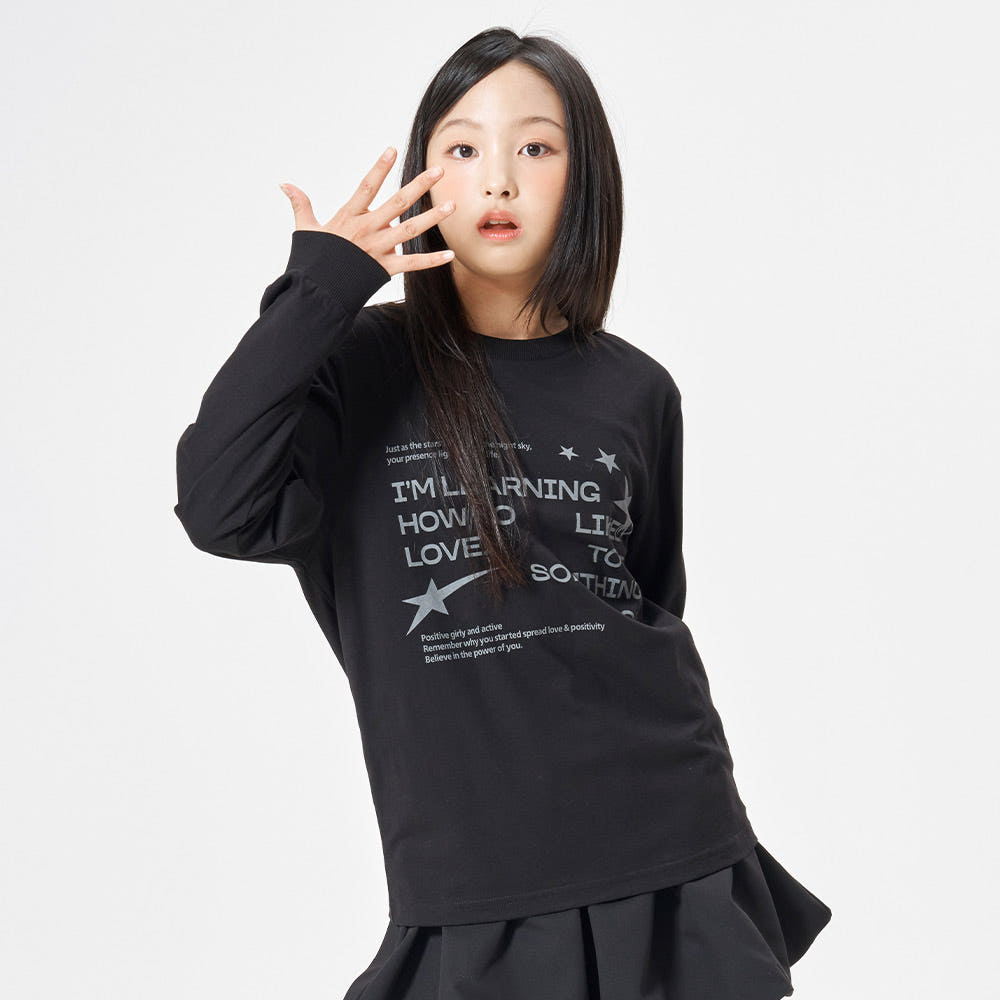 더데이걸 힙 앤 루즈 긴팔티 TGLA26801 가격 비교 더데이걸 공식스토어 더데이걸 힙 앤 루즈 긴팔티 TGLA26801