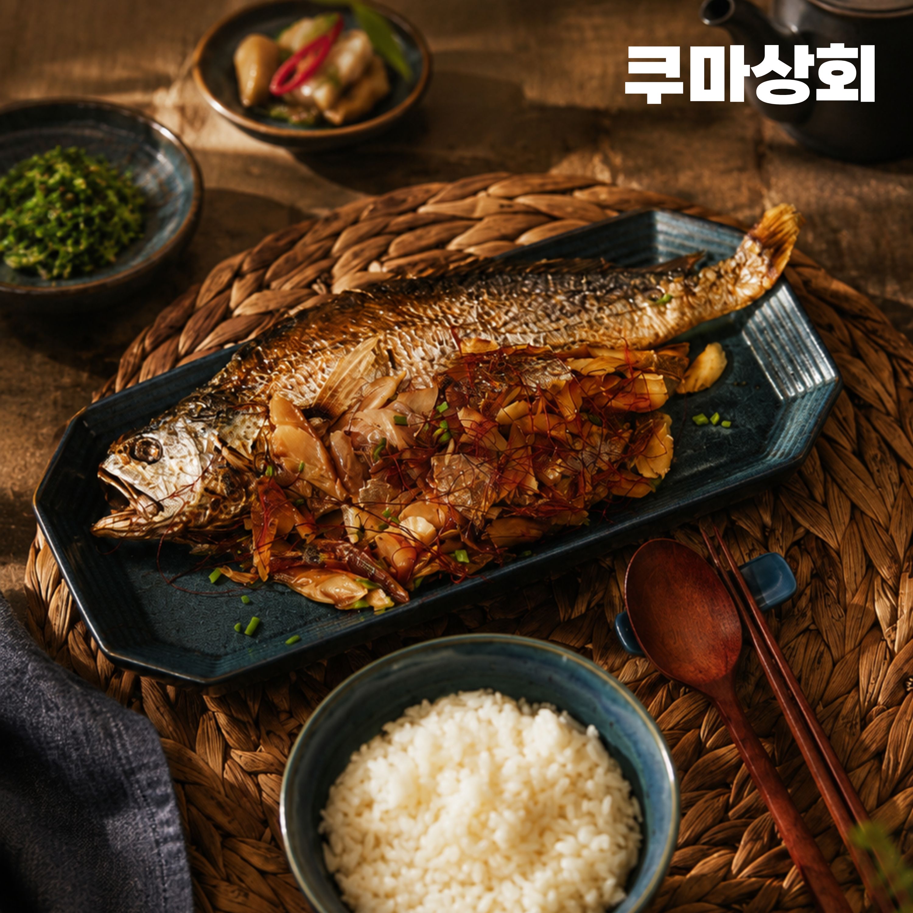 영광 법성포 특대 부세 쿠마 특제소스 찐보리굴비(32cm 이상) - 상품 이미지
