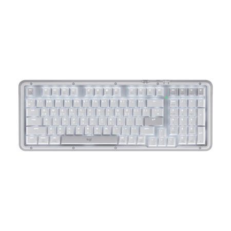 로지텍 블루투스 기계식 키보드 Alto keys K98M 오프화이트