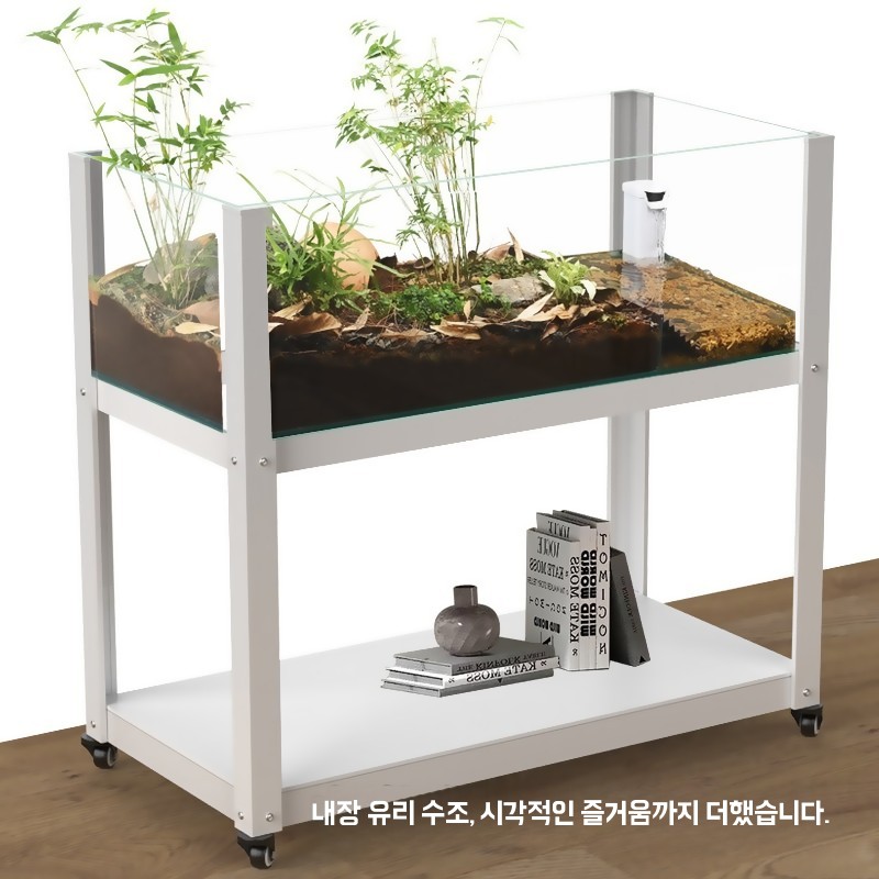 거북이키우기 반수생 생태수조 이동식 기본형 - 상세 이미지 5