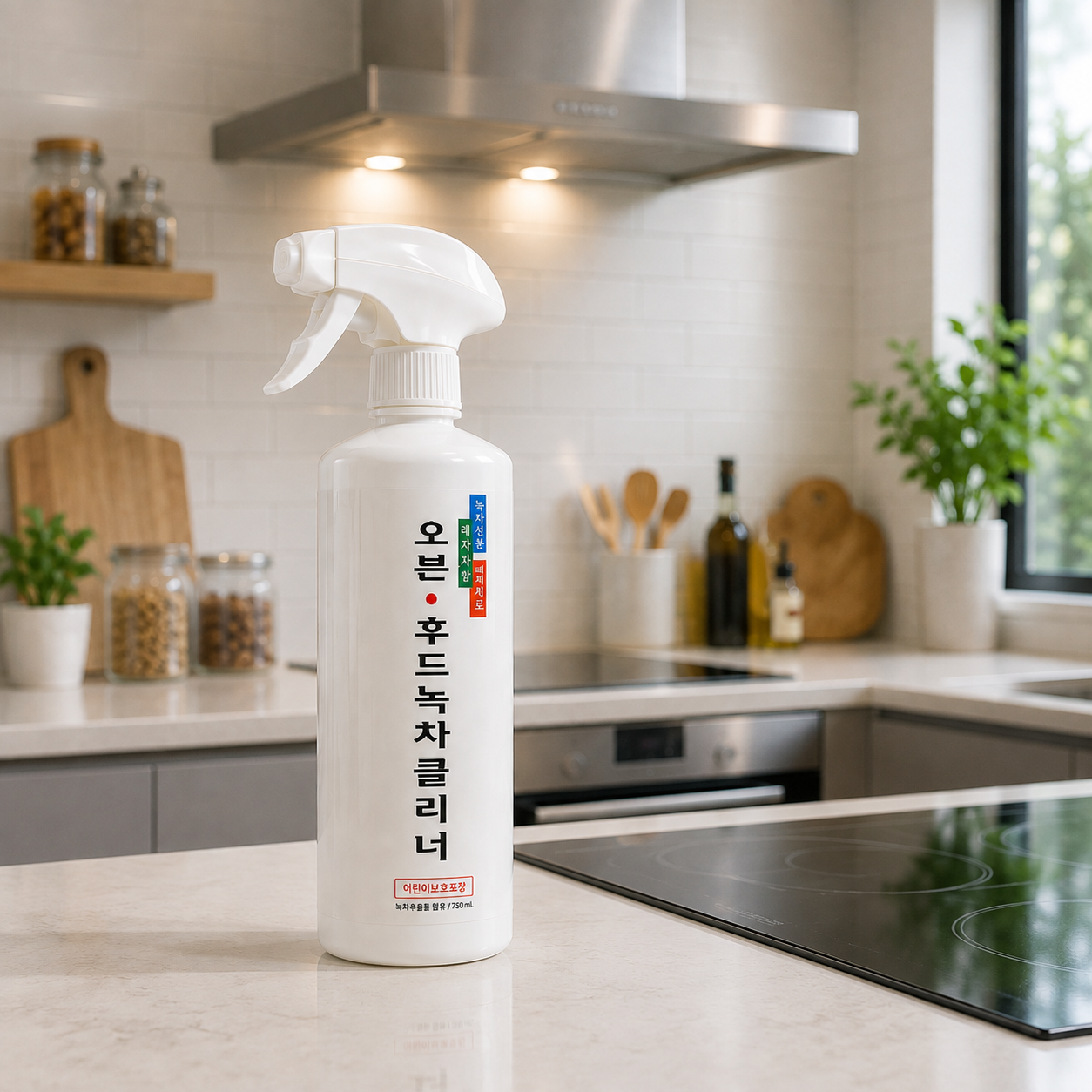 오븐 클리너 주방 후드 기름때 제거제 찌든때 세정제 500ml, 2개 이미지 6