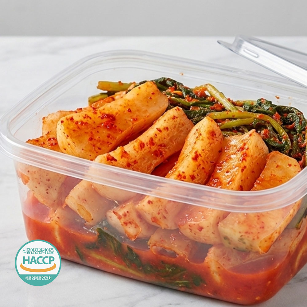 김장의민족 국내산 총각김치 1kg - 상품 이미지