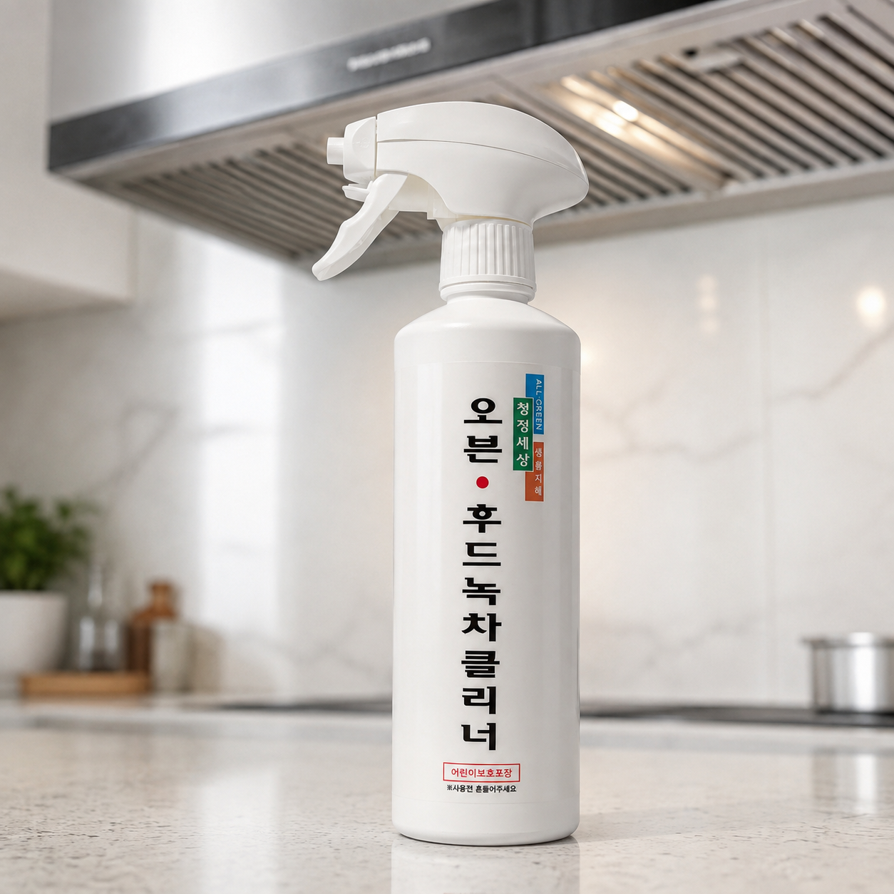 오븐 클리너 주방 후드 기름때 제거제 찌든때 세정제 500ml, 2개 - 상세 이미지 2