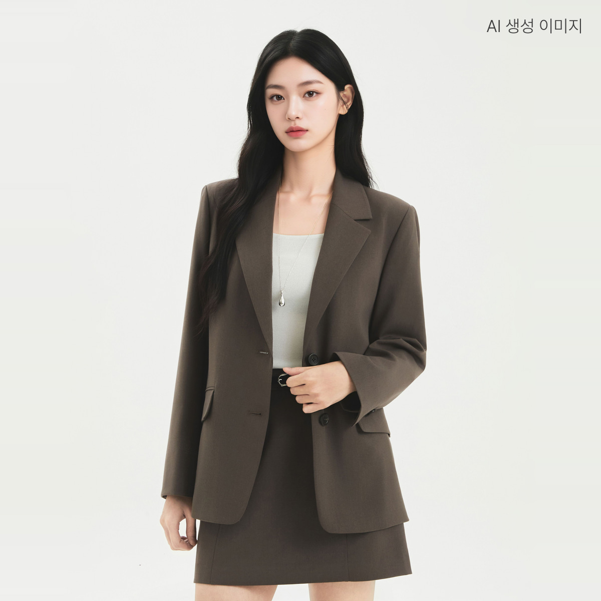 로엠 올데이 테일러드 자켓 (세트) RMJKG49A55 - 상세 이미지 5