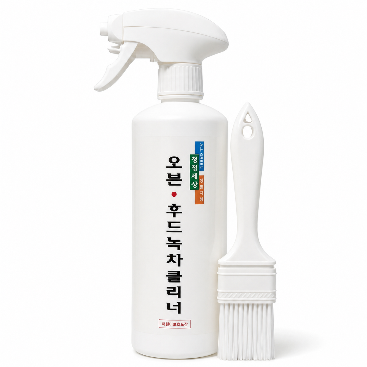 오븐 클리너 주방 후드 기름때 제거제 찌든때 세정제 500ml, 2개 - 상세 이미지 4