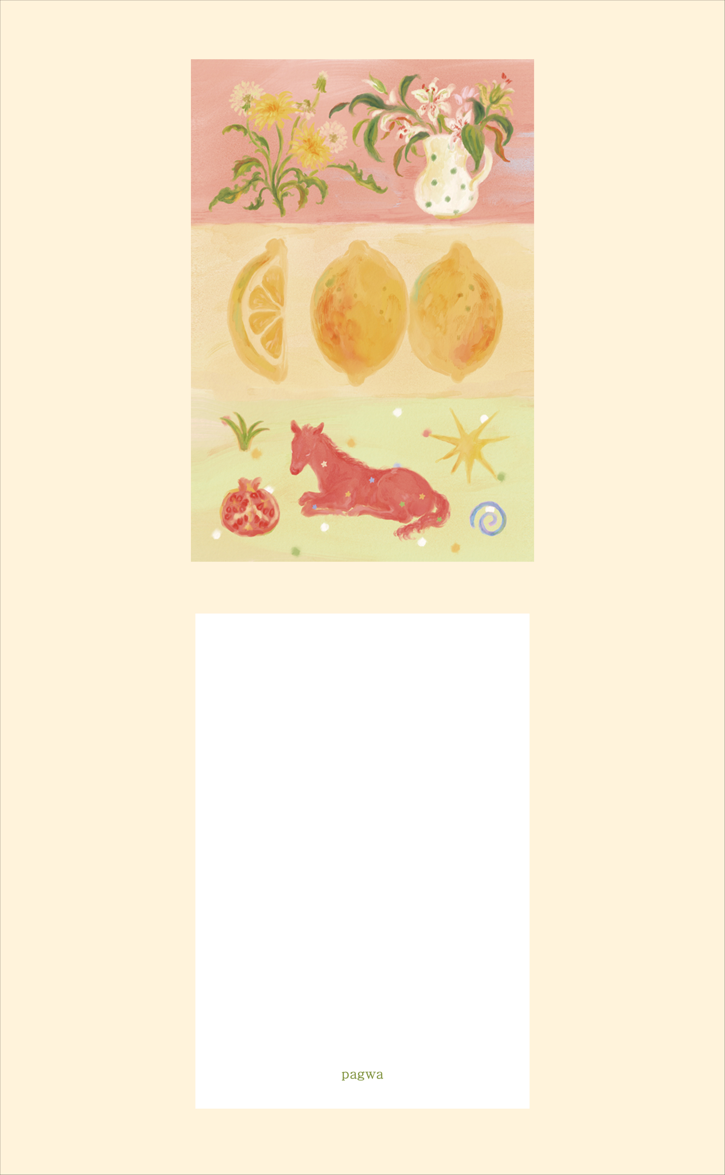 엽서 - Red Horse in Early Summer 상세 이미지 3