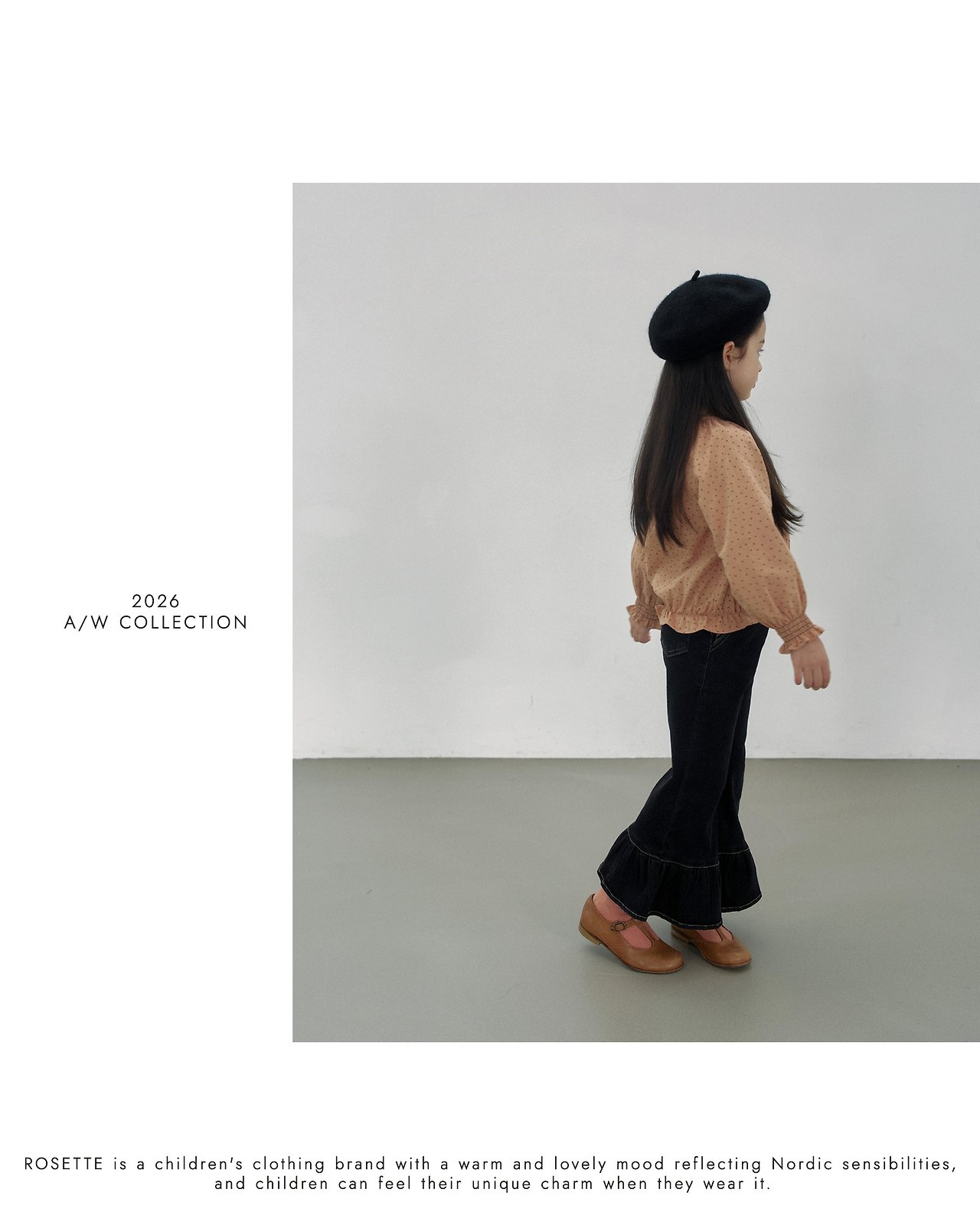 호제트 26가을 아이블라우스 유아 여아 코튼 긴팔 블라우스 XS-XL 이미지 6
