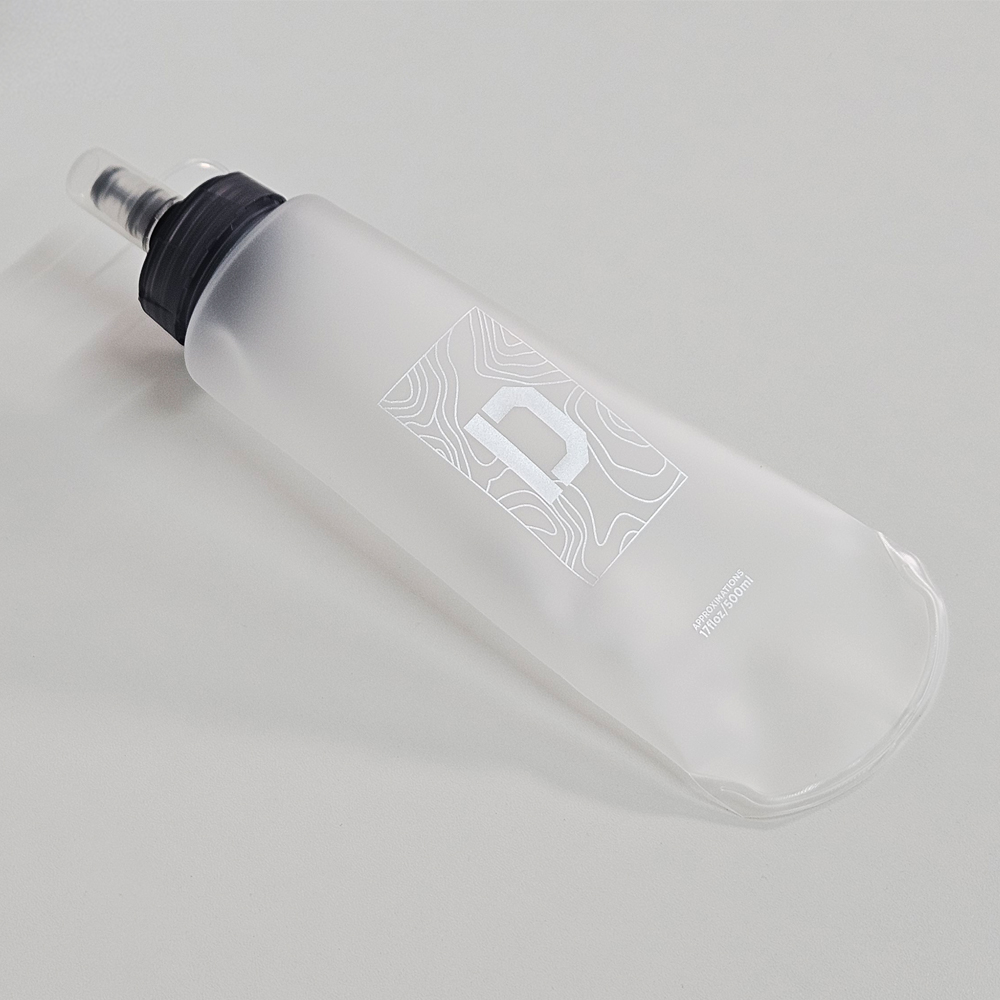 도심산장 소프트 플라스크 물병 스퀴즈팩 500ML 1+1 러닝 등산 스포츠 아웃도어 물통 - 상세 이미지 2