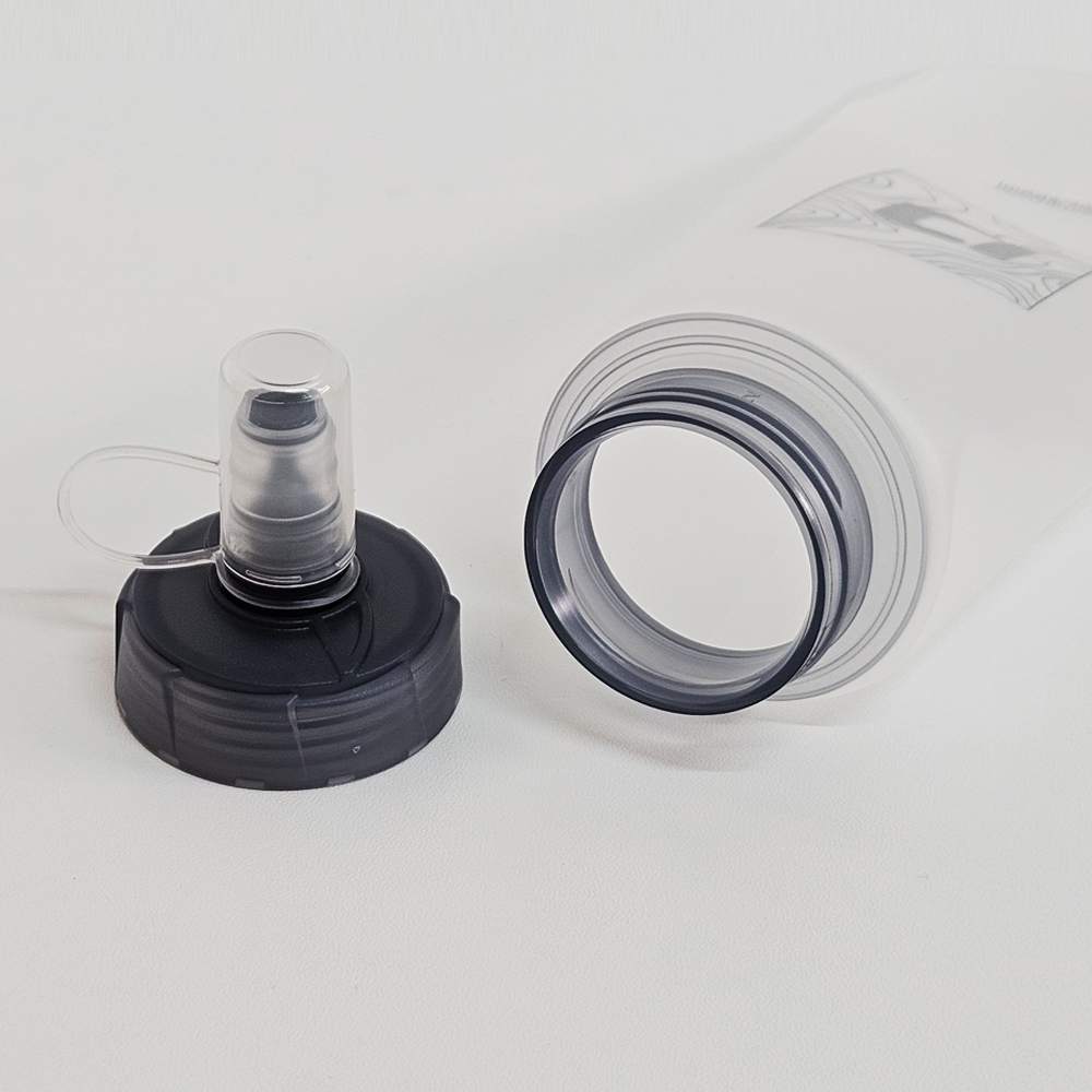 도심산장 소프트 플라스크 물병 스퀴즈팩 500ML 1+1 러닝 등산 스포츠 아웃도어 물통 - 상세 이미지 3