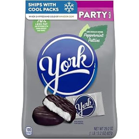 [해외]YORK 다크 초콜릿 페퍼민트 패티 750g