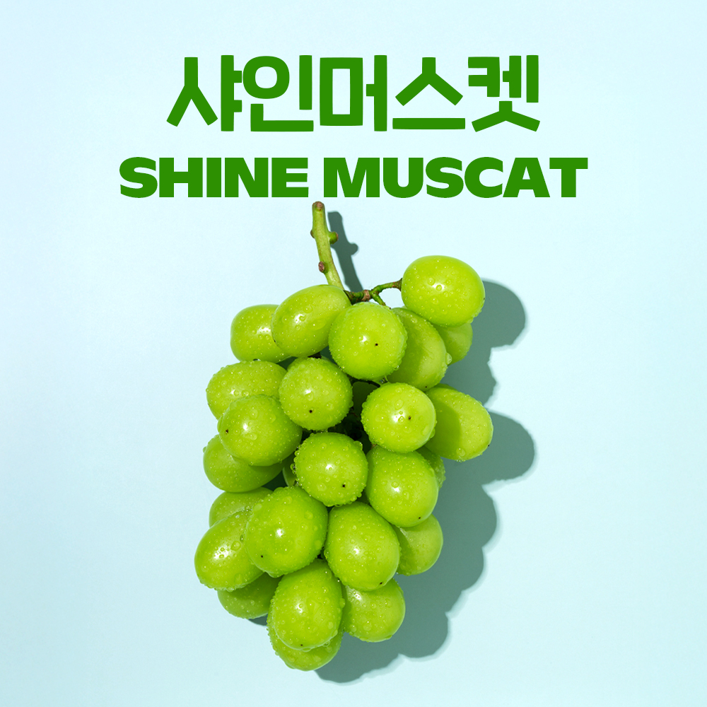 당도선별 상주 프리미엄 샤인머스켓 포도 - 상품 이미지