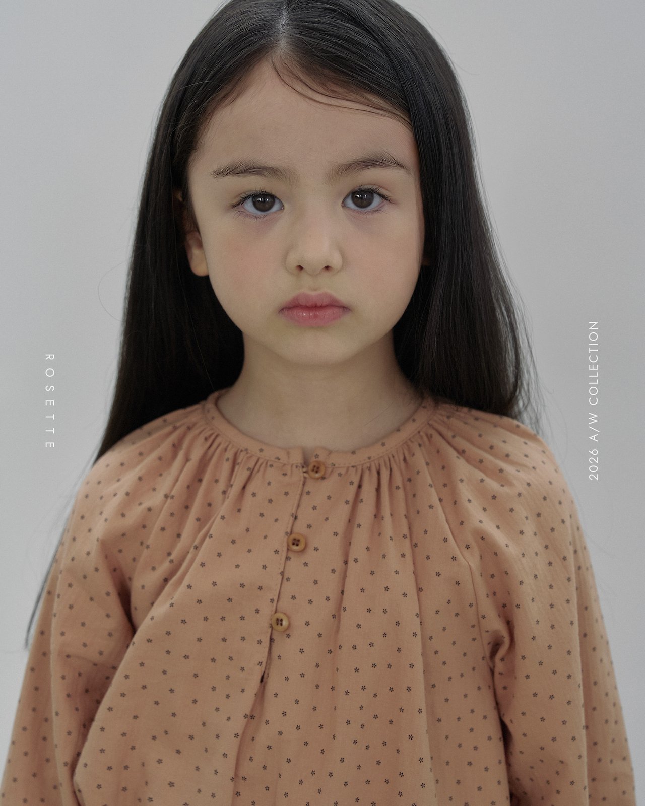 호제트 26가을 아이블라우스 유아 여아 코튼 긴팔 블라우스 XS-XL - 상세 이미지 2