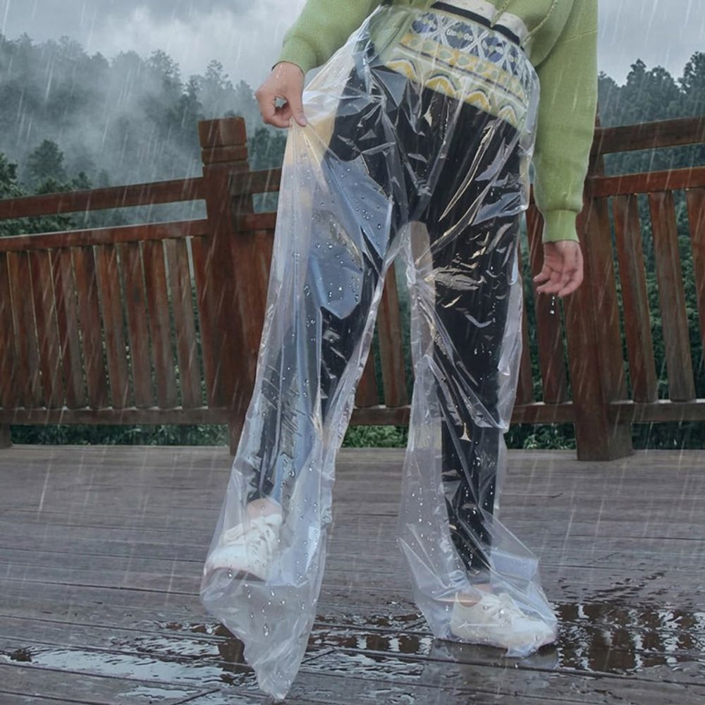 레인 비닐바지 비상용 일회용 바지우비 DD-13494 - 상품 이미지