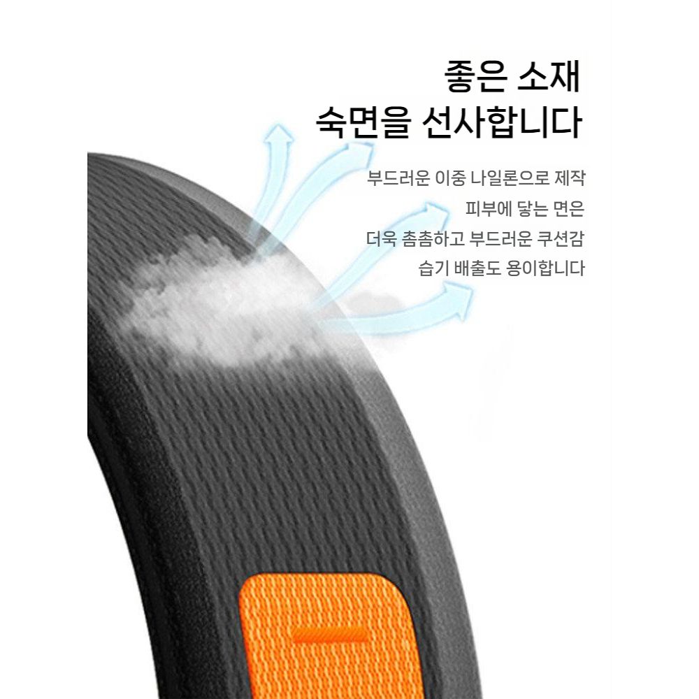 가민 스마트 워치 디센트 G2 피닉스 포러너 스트랩 나일론 직조 밴드 - 상세 이미지 3