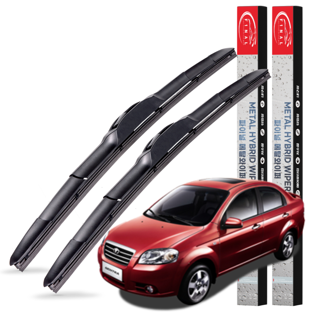 1+1 쉐보레 젠트라 전차종 메탈 하이브리드 와이퍼 윈도우브러쉬 3S 550+400mm - 상품 이미지