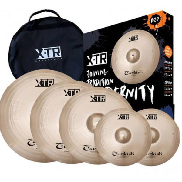 Turkish 심벌세트 XTR-C-SET1 클래식 5장 가방포함 - 상품 이미지