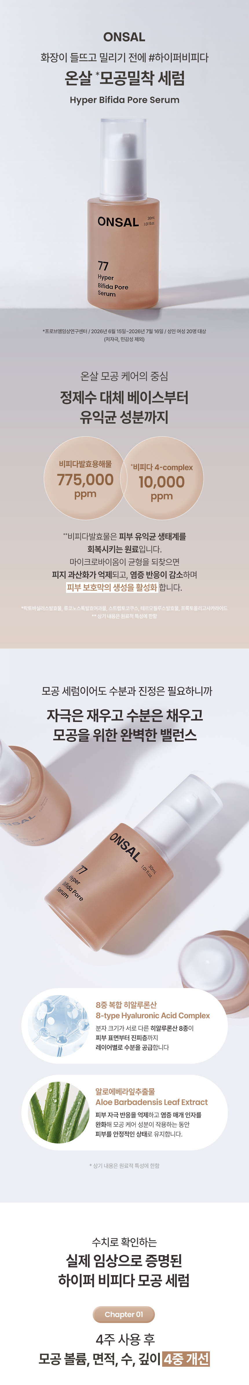 온살 하이퍼 비피다 모공 세럼 30ml 나이아신아마이드 히알루론산 상세 이미지 2