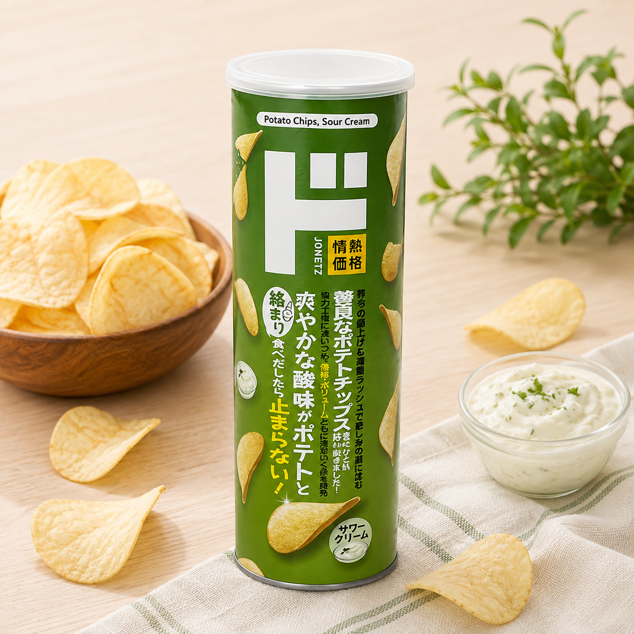 일본 돈키호테 오리지널 포테토칩 감자칩 사워크림맛 150g - 상품 이미지