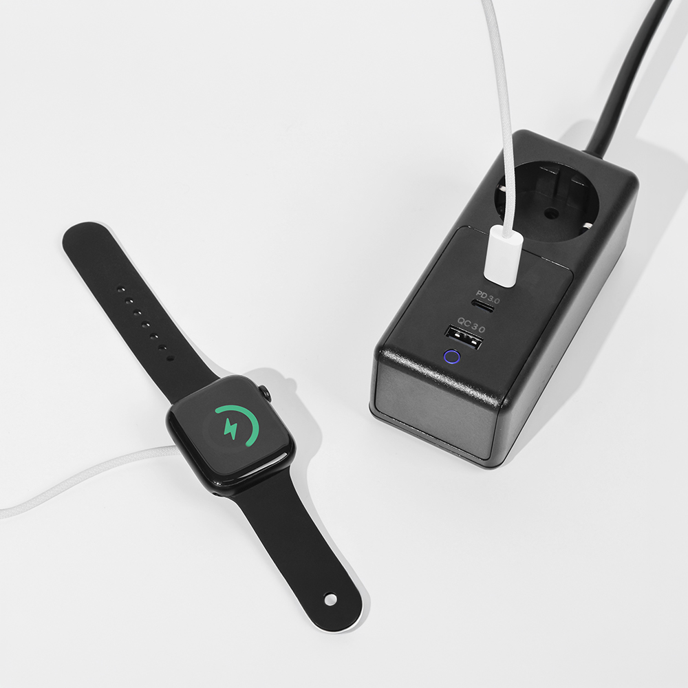 코니야 멀티콘센트 1구 USB 올인원 멀티탭 GaN65W 초고속충전 4000W - 상세 이미지 3