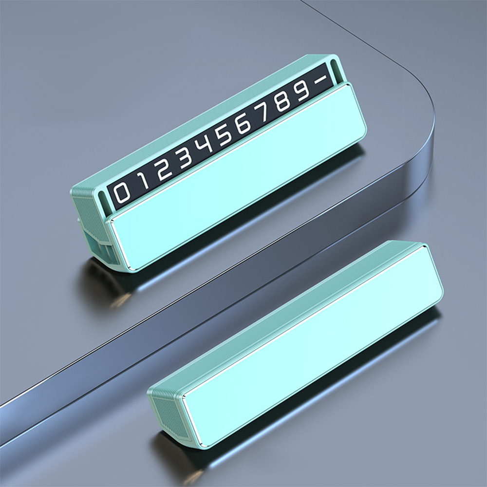 자동차 핸드폰 번호판 차량용 연락처 전화번호 알림판 휴대폰 논슬립 - 상세 이미지 4