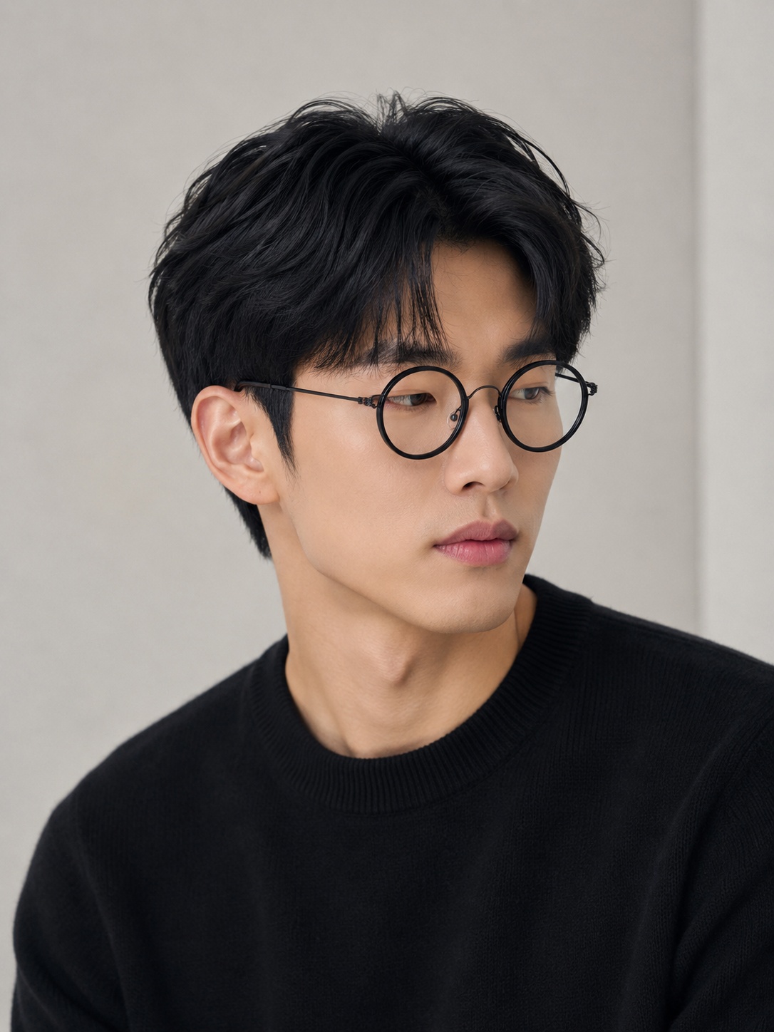 일본안경 브랜드 초경량 티타늄 명품 안경테 블루라이트 자외선 차단 - 상세 이미지 4