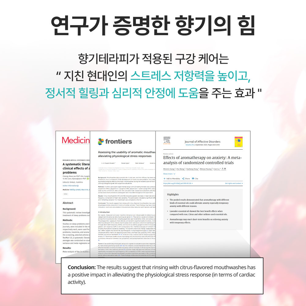 이쁜티 가글 동백꽃차향 30개입X6 브레스케어 구강청결제 가글추천 11ml, 180개 이미지 6
