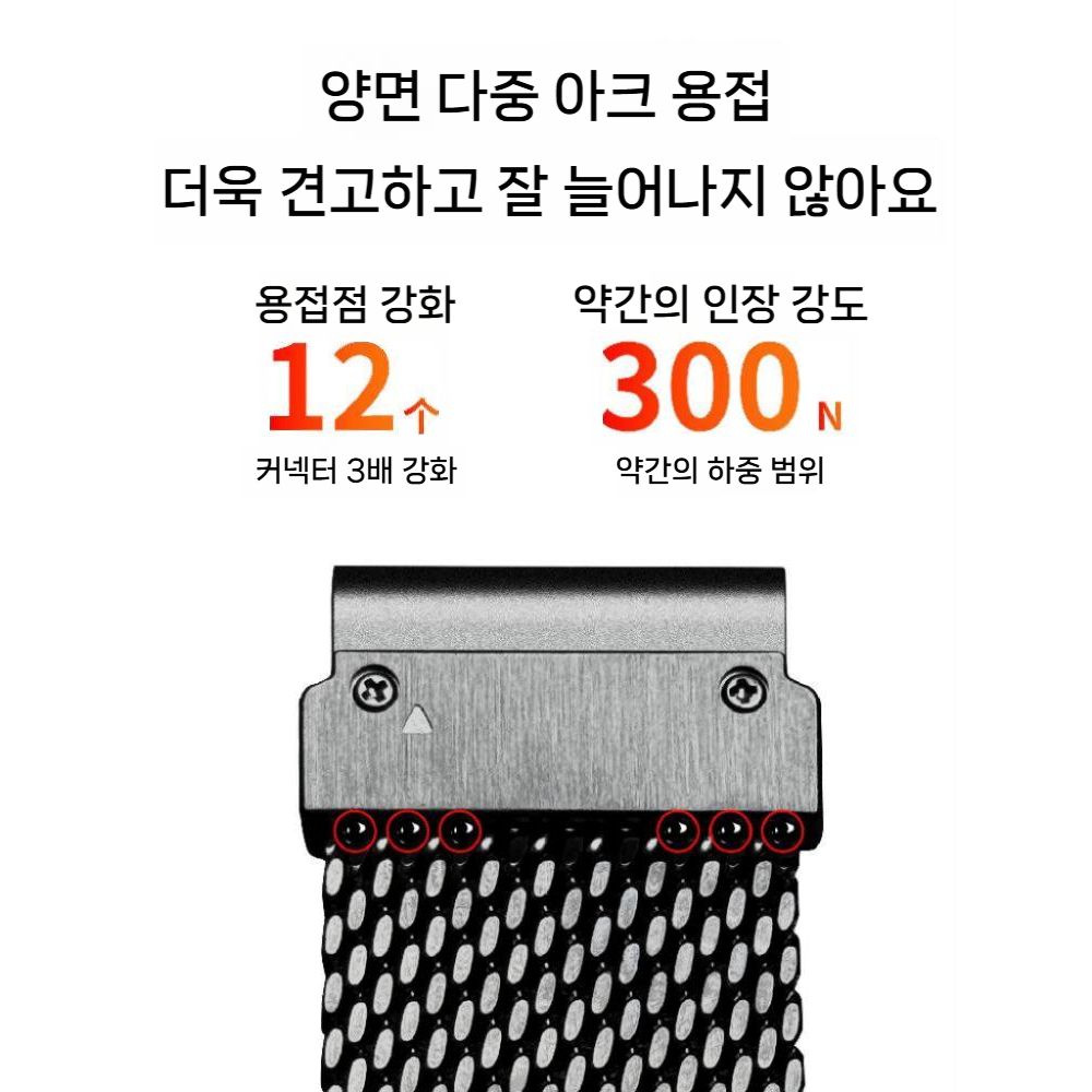 가민 스마트 워치 디센트 G2 피닉스 포러너 스트랩 밀레니즈 메쉬 스틸 메탈 자석 밴드 - 상세 이미지 2