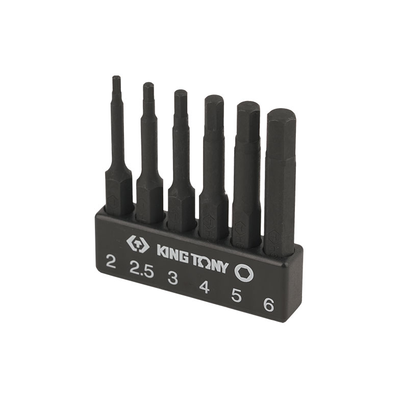 킹토니 육각 비트세트 별 홀별 6pcs 50~110mm 1004A6HQ - 상세 이미지 2