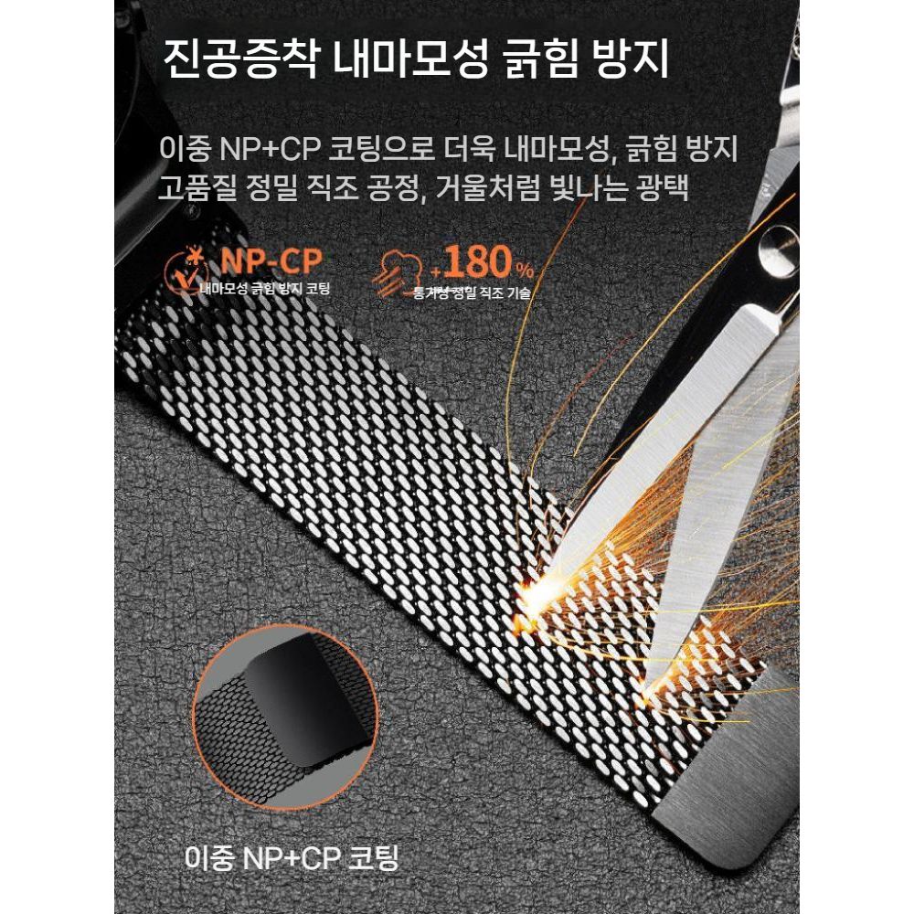 가민 스마트 워치 디센트 G2 피닉스 포러너 스트랩 밀레니즈 메쉬 스틸 메탈 자석 밴드 - 상세 이미지 3