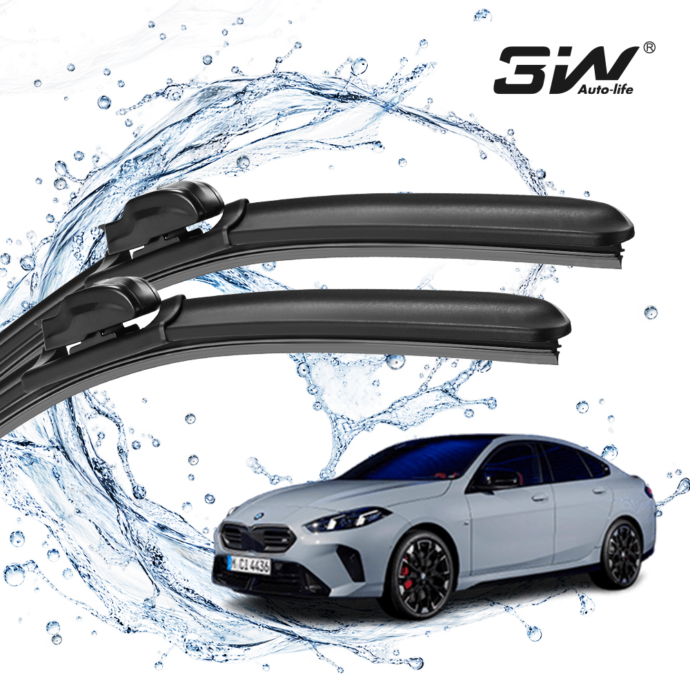 3W BMW 2시리즈 와이퍼 실리콘 발수코팅 무소음 F22 F44 G42 F74 - 상품 이미지