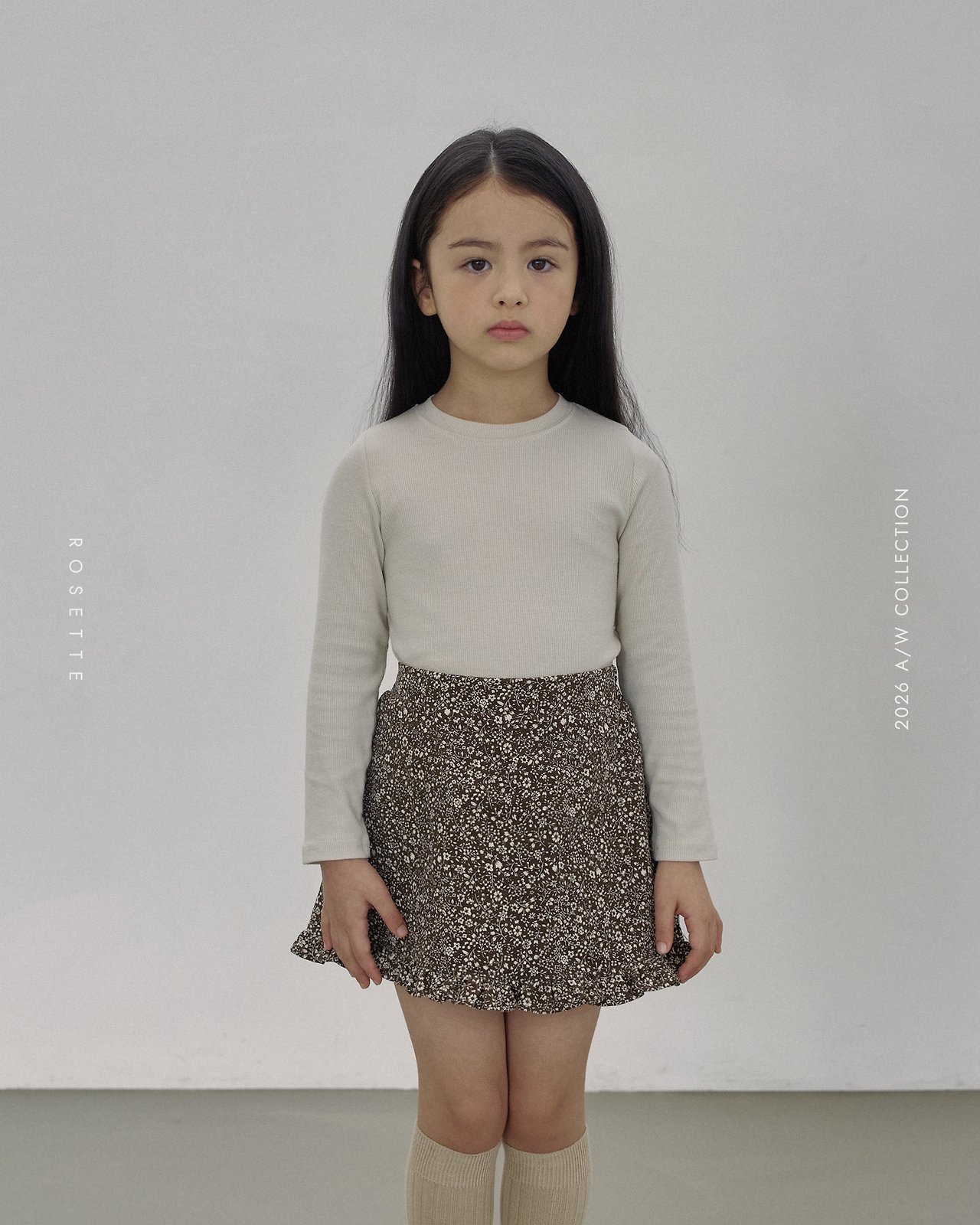 호제트 26가을 자넷스커트 유아 여아 코튼 가을 치마 XS-XL 이미지 6