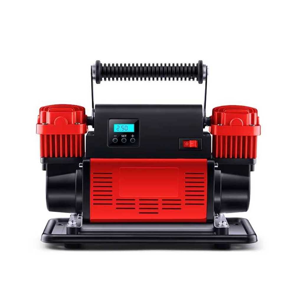 차량용 에어펌프 타이어 공기주입기 휴대용 펌프 캠핑 12V 780W - 상품 이미지