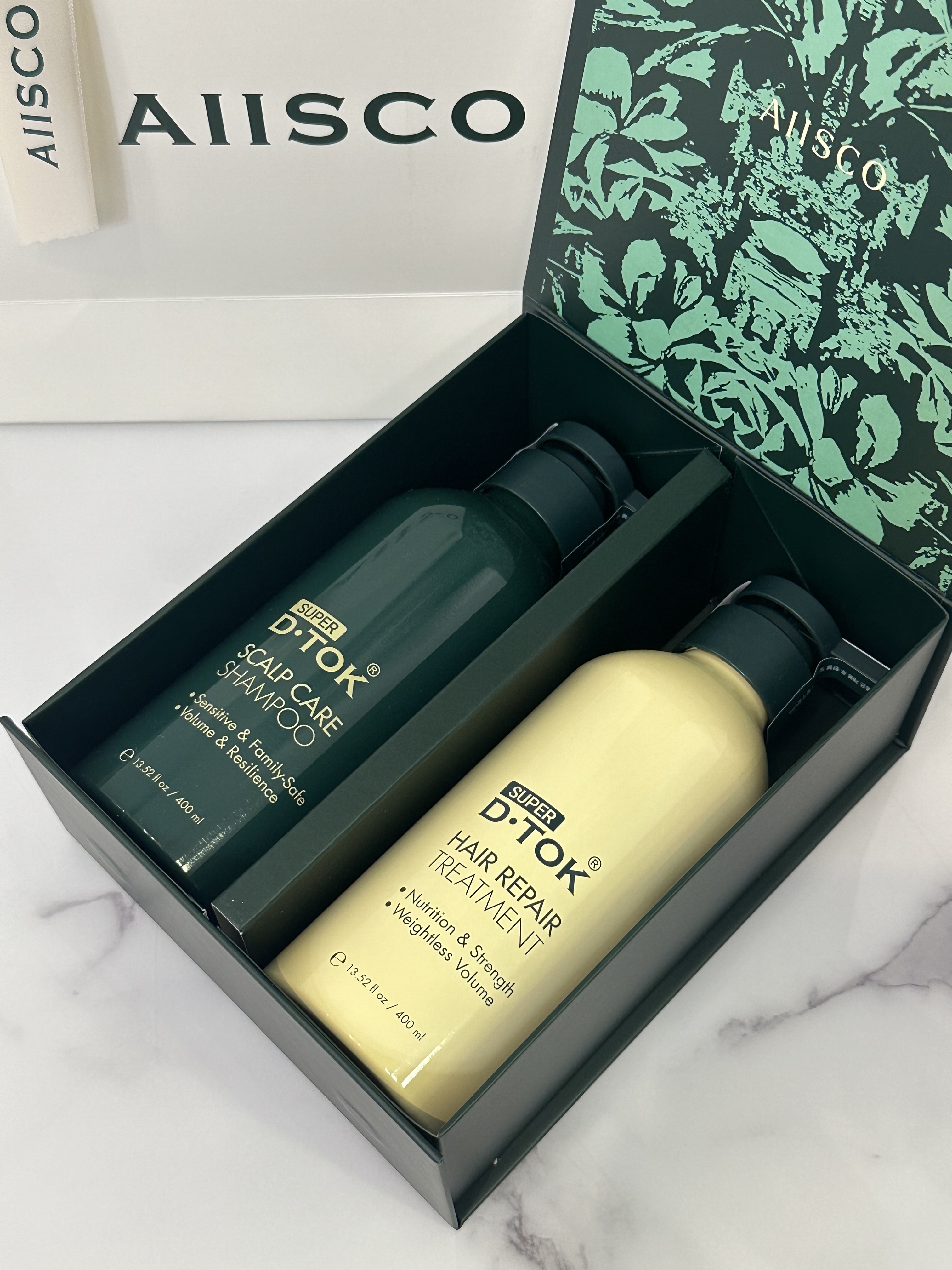공식몰 아이즈코 슈퍼디톡 두피가려움 미용실 샴푸+트리트먼트 400ml x 2 - 상세 이미지 2