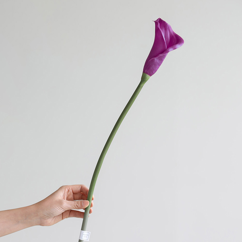 그랜드 카라 대형 인테리어 조화 거실 꽃병 화병 장식 화이트 이미지 7