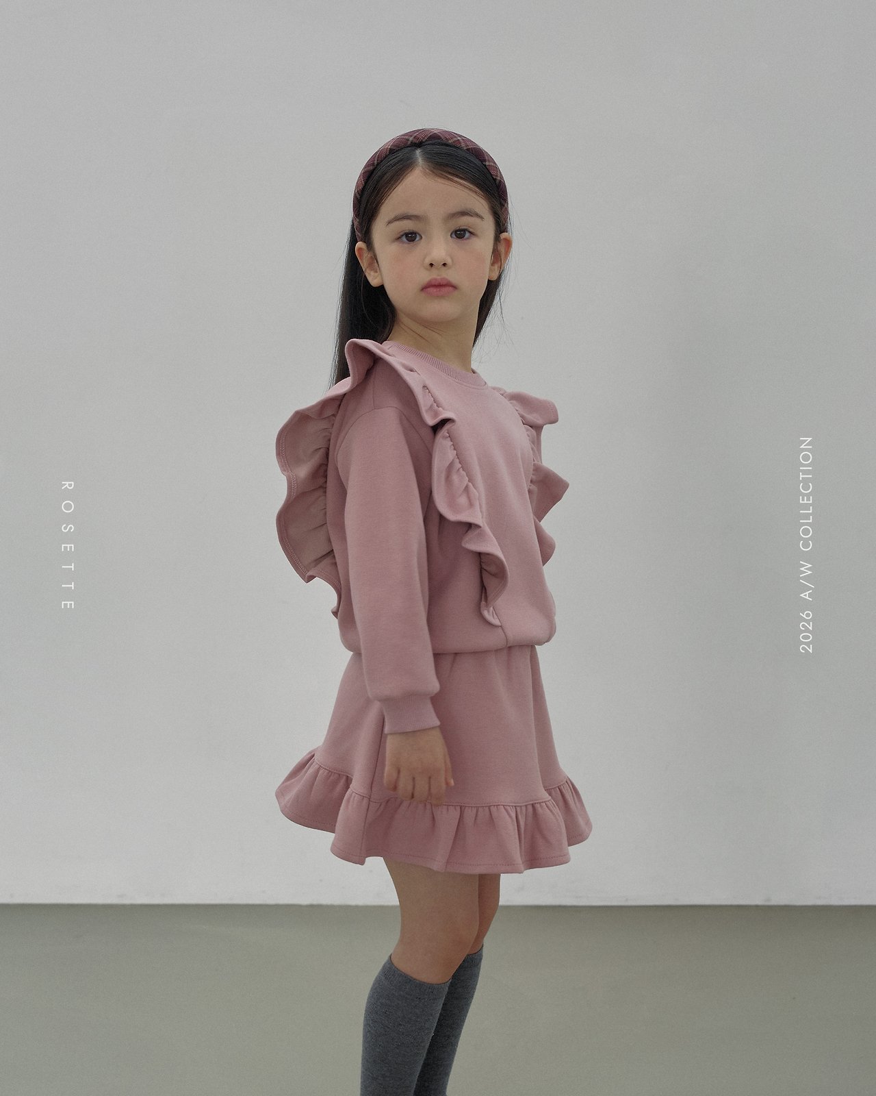 호제트 26가을 리아프릴스커트 유아 여아 프릴 치마 XS-XL - 상세 이미지 3