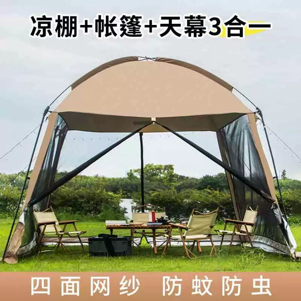 야외 대형캐노피천막 모기장 그늘막 기본형 - 상품 이미지