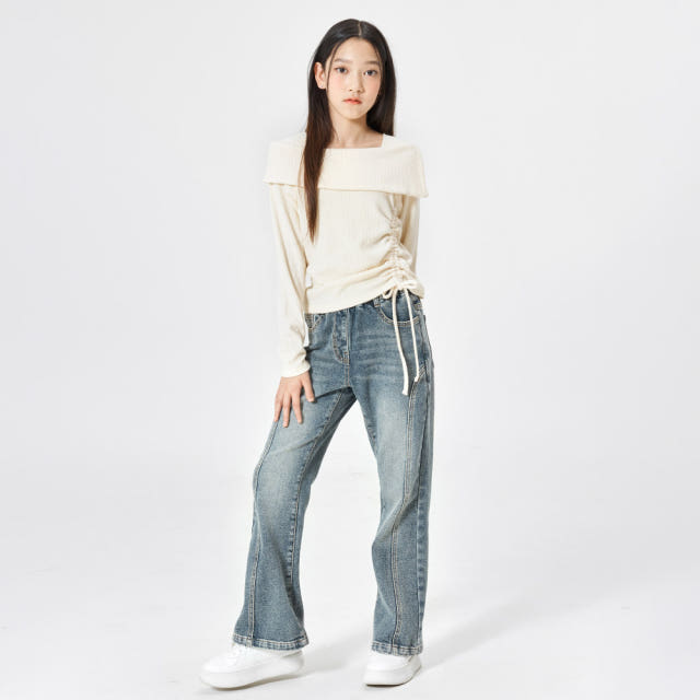 더데이걸 날씬 에겐 부츠컷 데님 (기모) TGTJ26W04