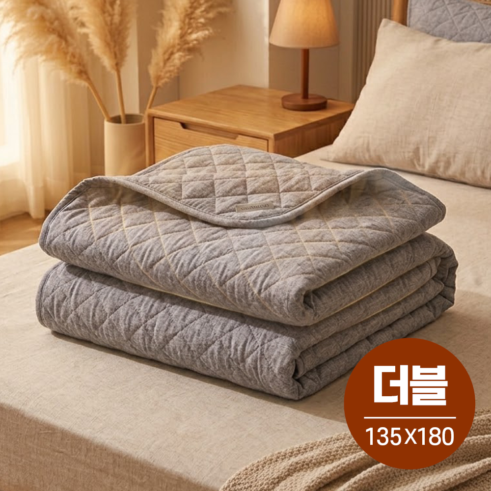 한일의료기 27년형 블랑 전자파없는 탄소매트 워셔블 전기 카본매트 더블, 135x180cm