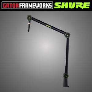 슈어 SHURE GATOR Frameworks 관절 콘덴서 마이크 암 스... 개봉기 | 실사용 후기 - 상품 이미지 1