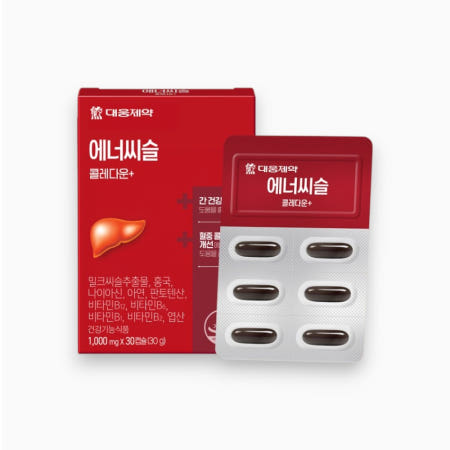 대웅제약 에너씨슬 콜레다운 1000mg 30캡슐 1개