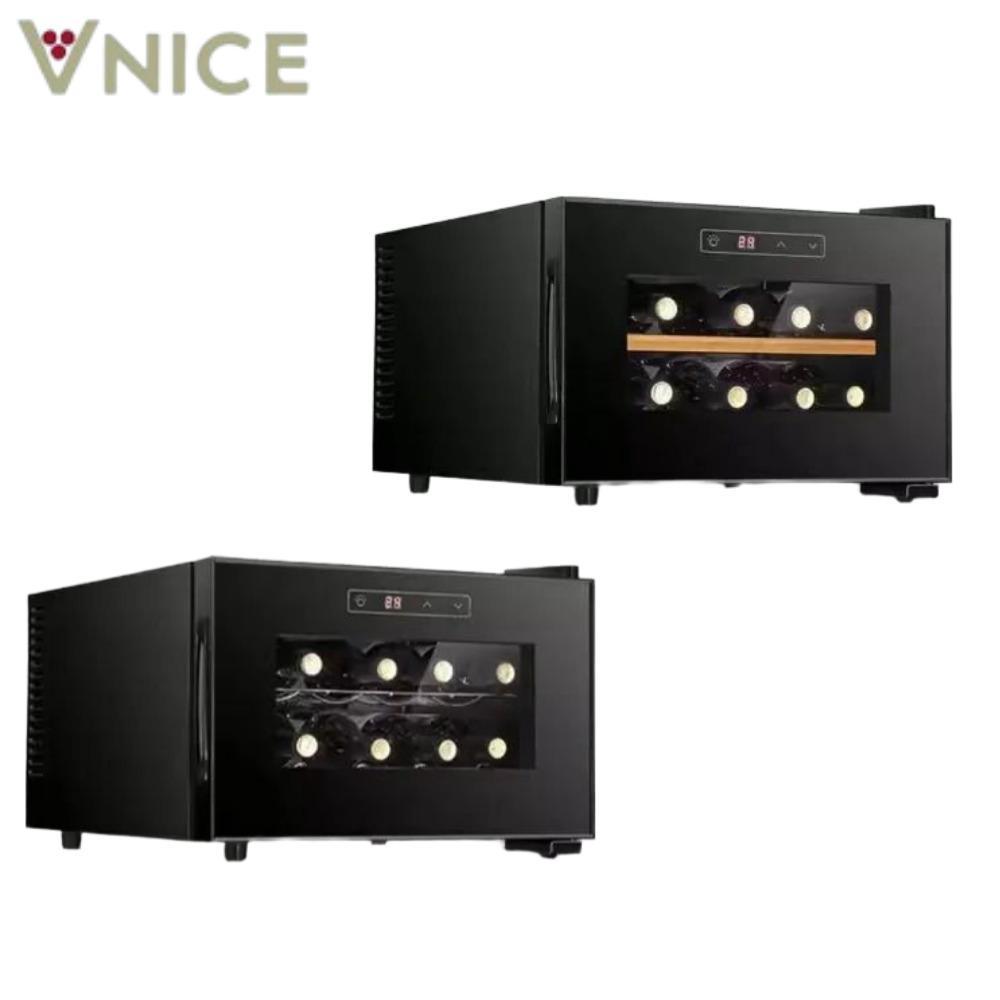VNICE 2단 8병 와인바 가정용 항온유지 와인셀러 - 상품 이미지