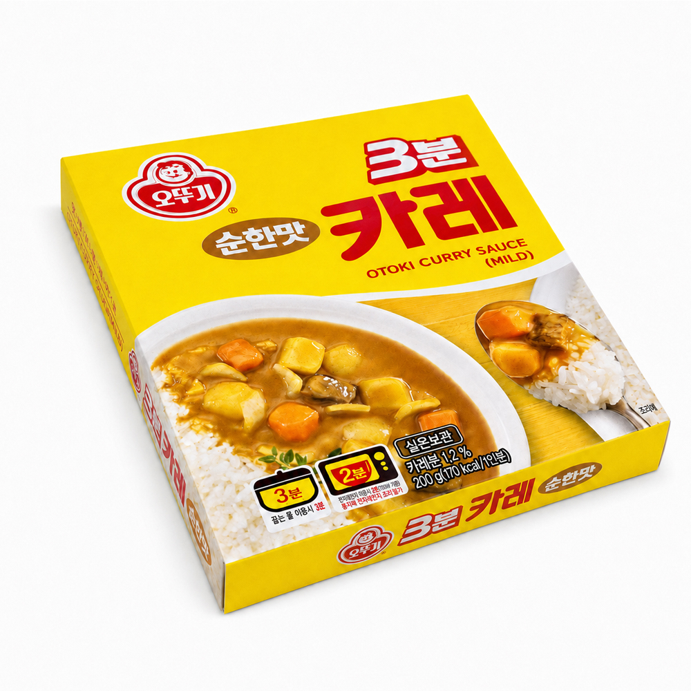 오뚜기 3분 카레 순한맛 즉석 요리 200g - 상세 이미지 2